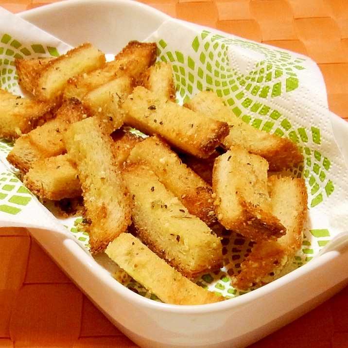 おつまみラスク チーズ レシピ 作り方 By メリッコ 楽天レシピ